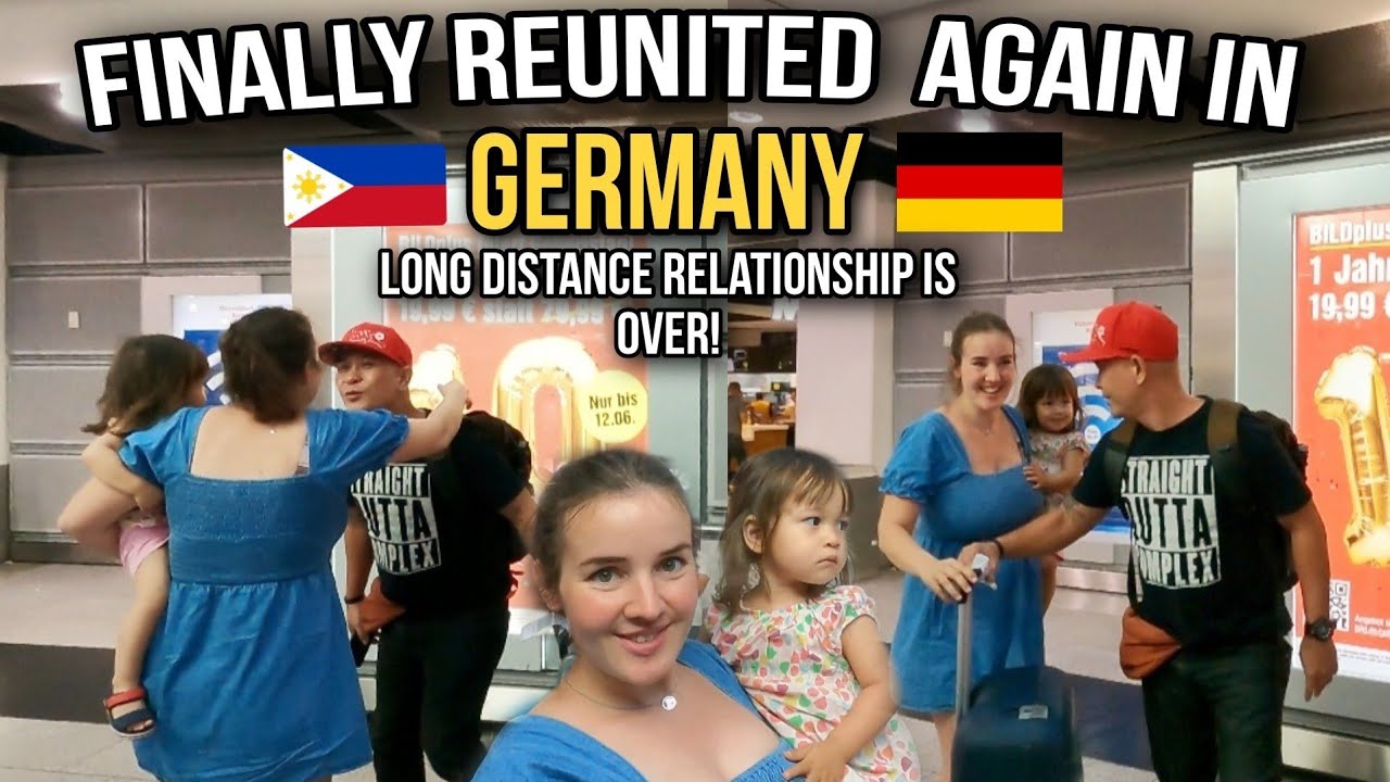 Finally reunited in Germany. Long distance relationship is Over.