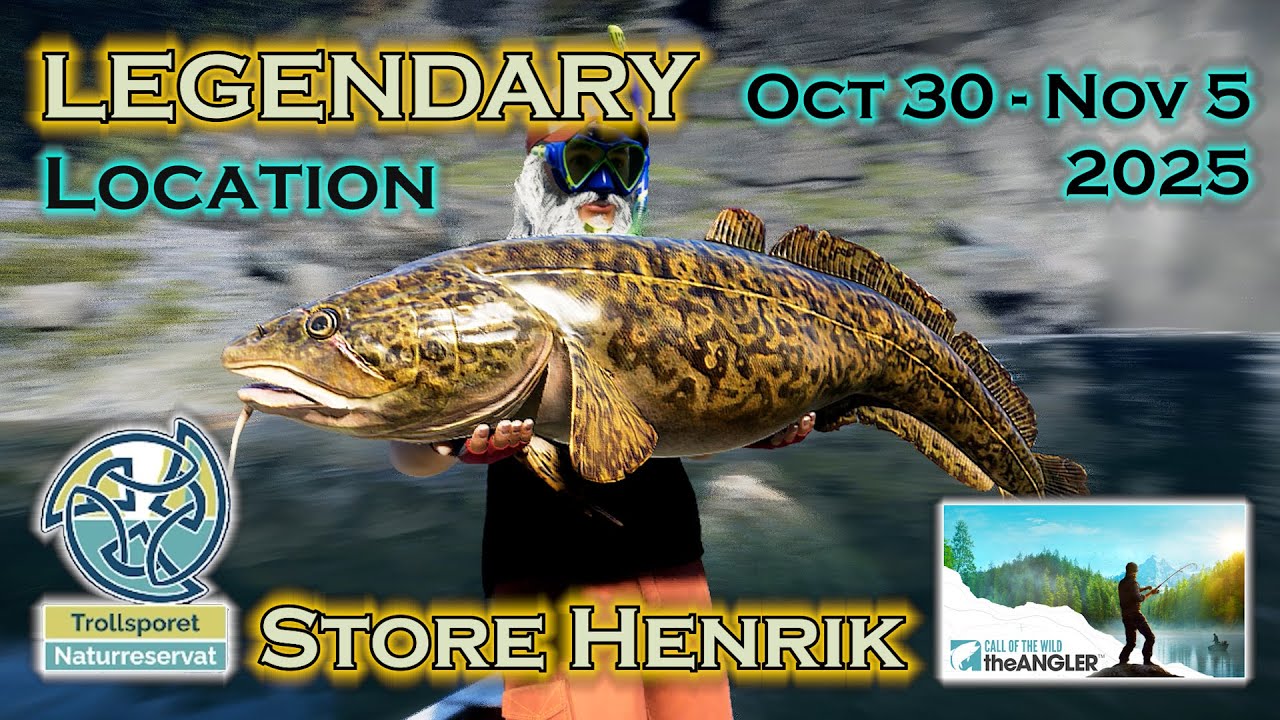 Trollsporet Nature Reserve (Norway) Legendary Fish Location - Oct 30 - Nov 5 2025 - COTW: The Angler
