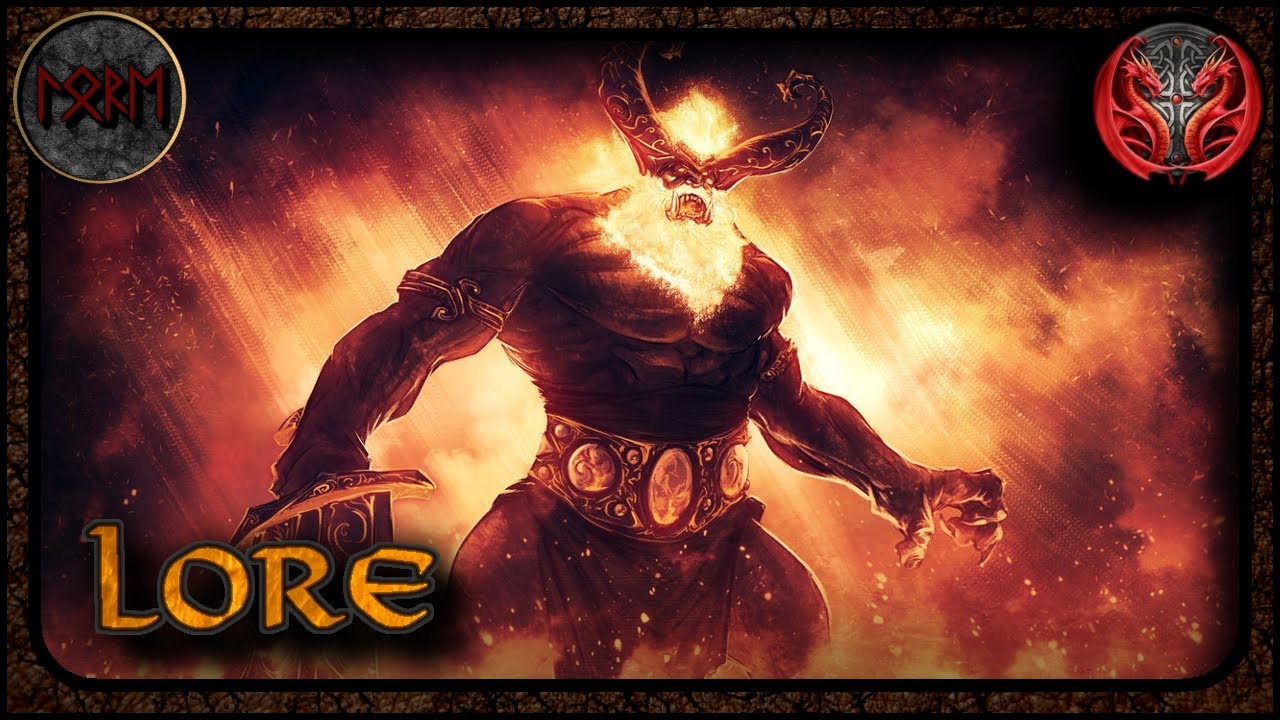 Surtr und die Feuerriesen von Muspelheim - Germanische Mythologie 33