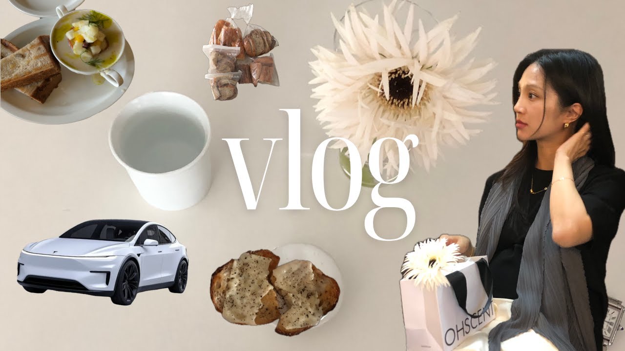 VLOG. 슬슬 아기 만날 준비👶🏻| 500만원짜리 중고차 팔고 패밀리카 ・에어컨 청소 ・빵순이어도 될런지..🥹・ 이태원 브런치맛집 ・자유시간이 얼마 안 남은 #일상브이로그