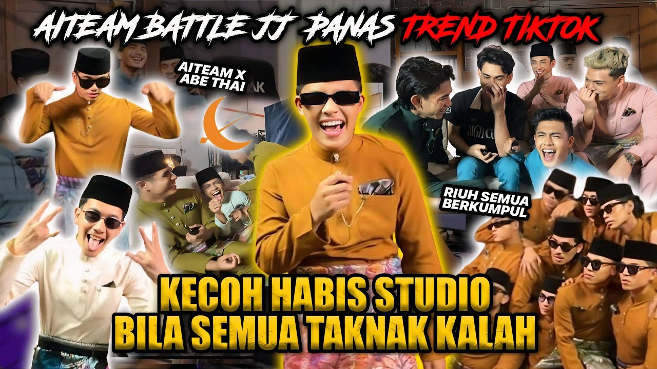 BATTLE AYAT JJ PANAS TREND TIKTOK VIRAL!!! HURU-HARA SAMPAI KOYAK BILA SEMUA TAKNAK KALAH?!