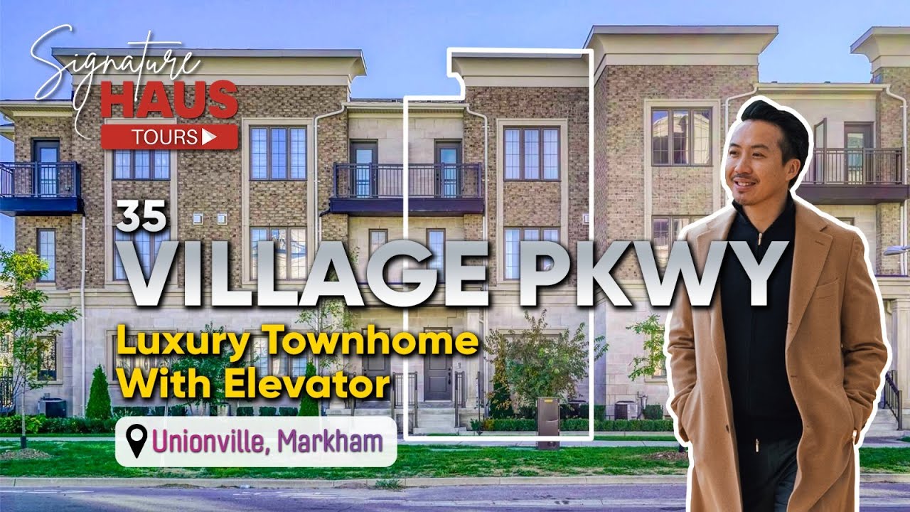 This is the most insane townhome you've ever seen in Unionville! | 35 Village Parkway, Markham