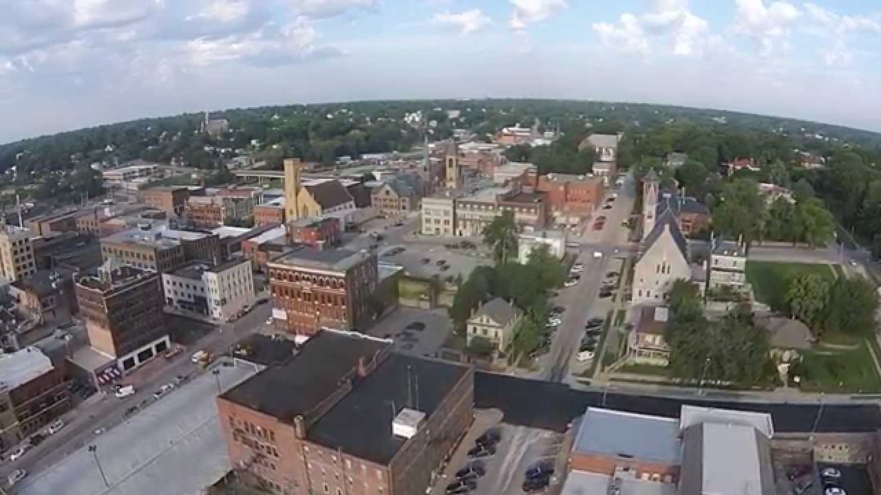 Burlington Iowa Aerial Nix Pix Video