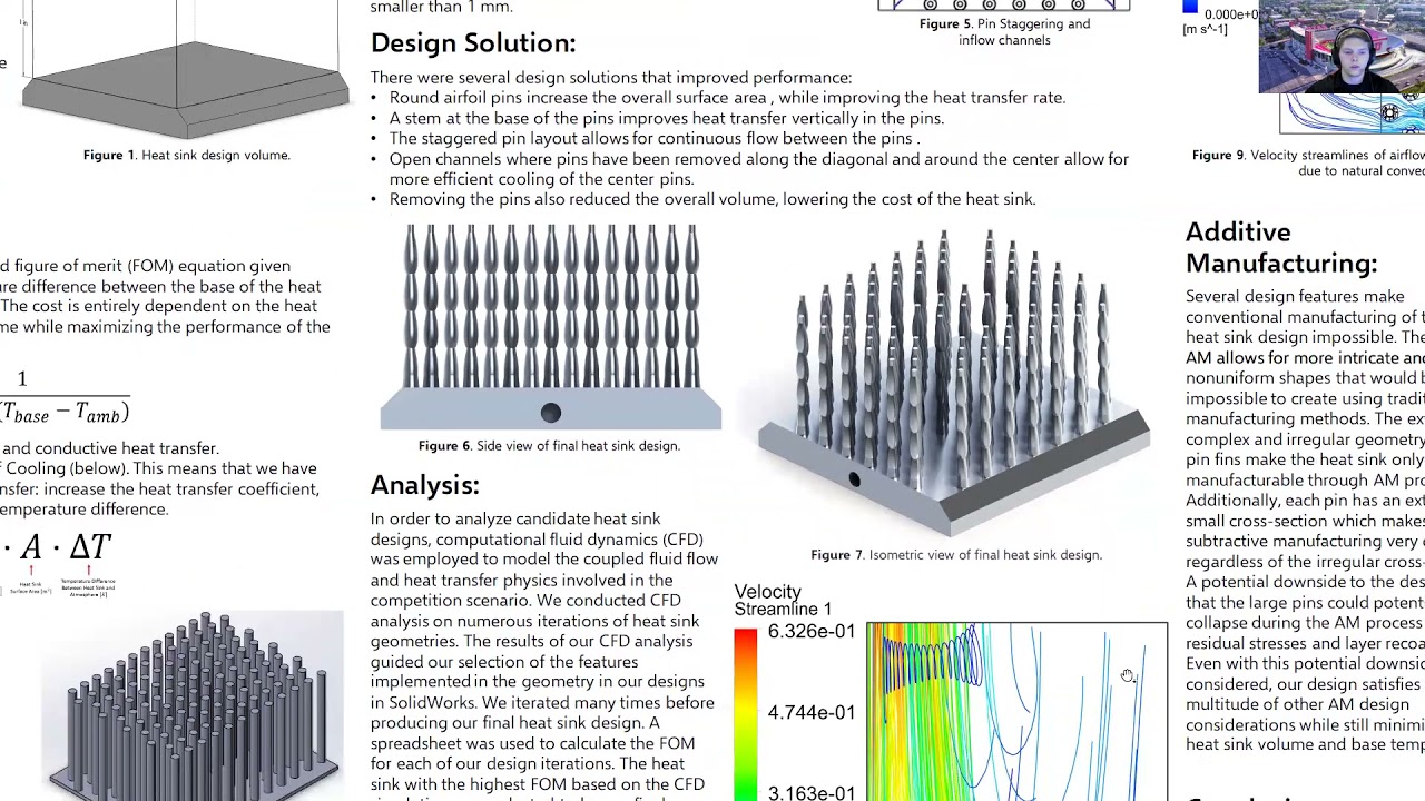 Team 12 - ITherm Heat Sink Design Competition