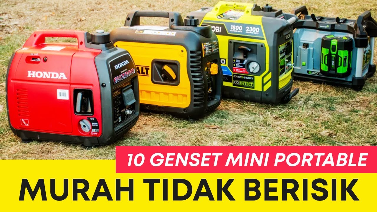 10 REKOMENDASI GENSET MINI PORTABLE TERBAIK HARGA TERJANGKAU