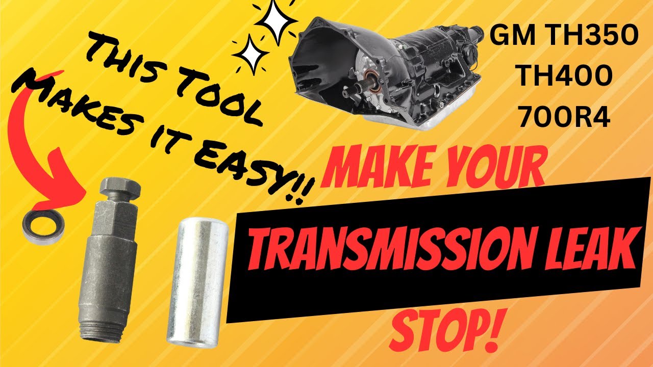 Easy TH350 Transmission Leak Fix! Bad Hombre Garage Episode 137