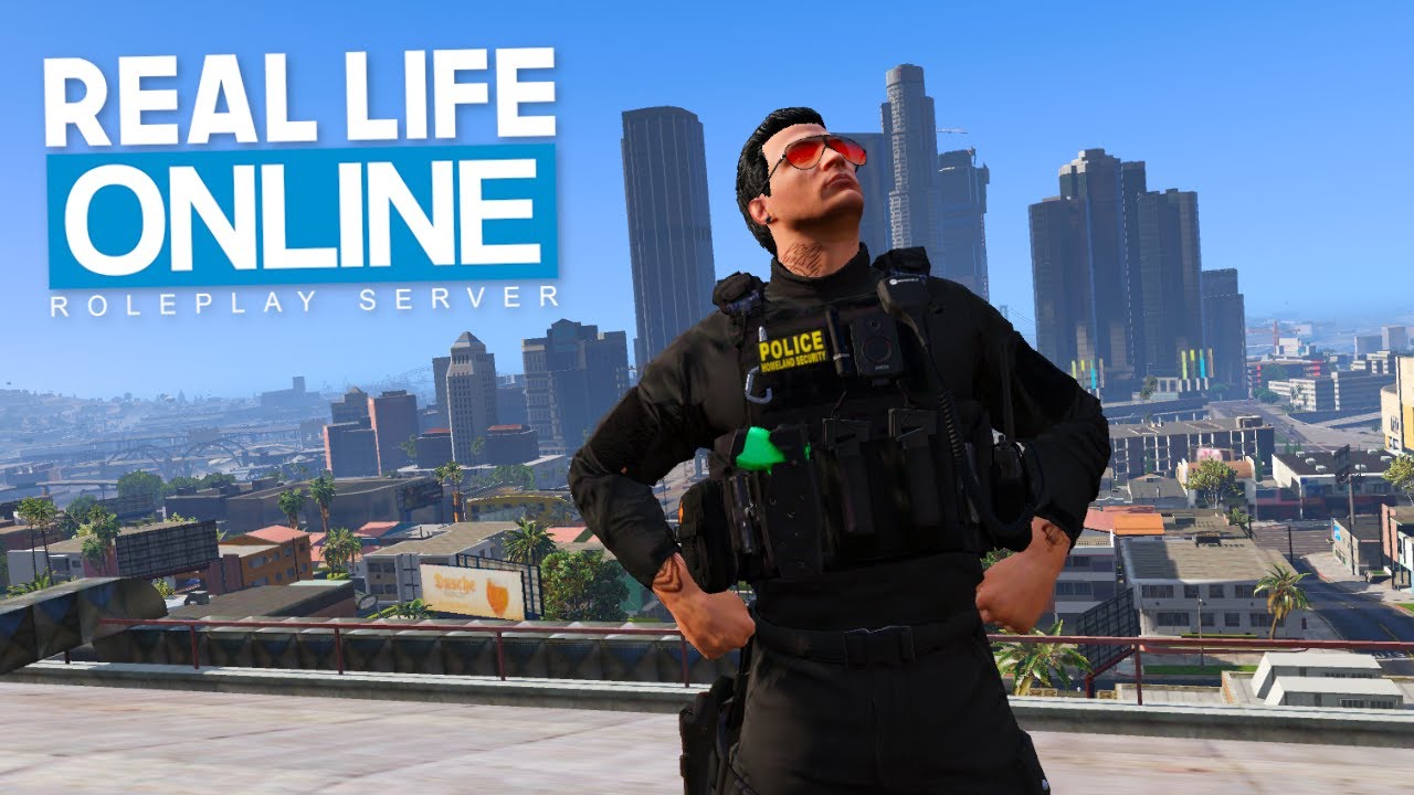 ECHTER ADMIN beobachtet L.A.! - Real Life Online