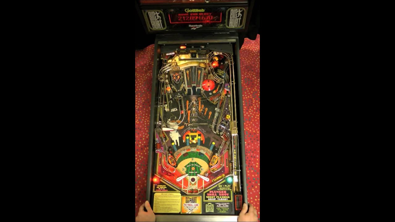Big Hurt Pinball Gameplay