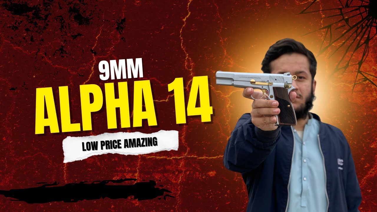 Alpha14 9mm made in turkey low price & unboxing 