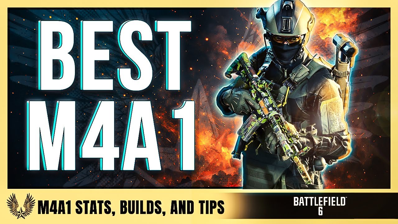 Руководство по Battlefield 6 M4A1: характеристики, лучшие сборки и обвесы