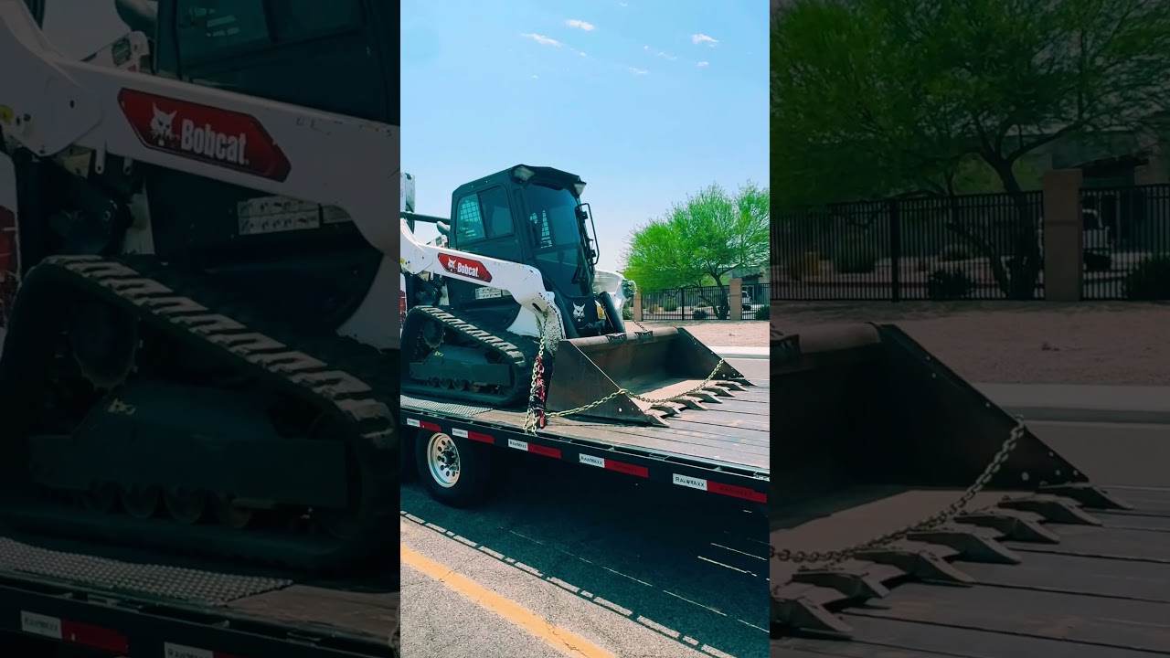 Bobcat E35 Mini Excavator & Bobcat T66 both Enclosed loaded SOLD going to Cali!! #bobcat #skidsteer