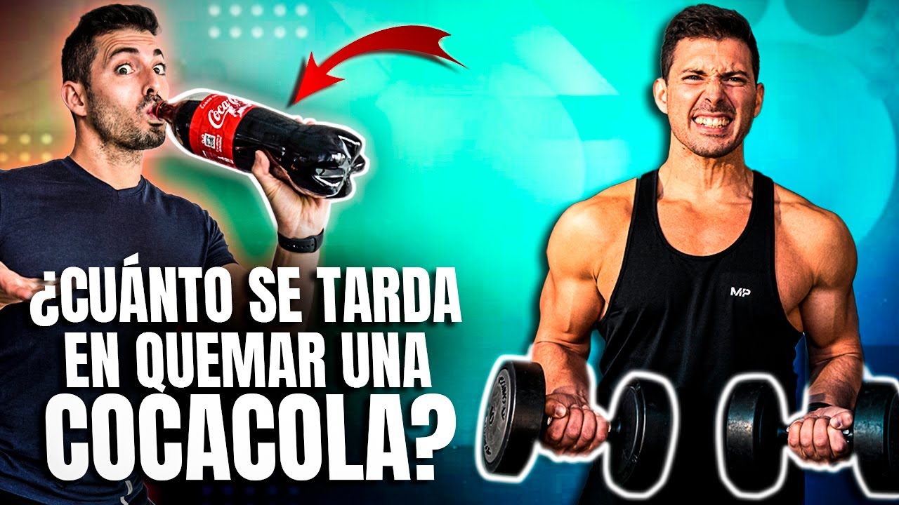 CÓMO QUEMAR las CALORÍAS de una COCACOLA 🔥 RETO FITNESS entrenando en el GIMNASIO