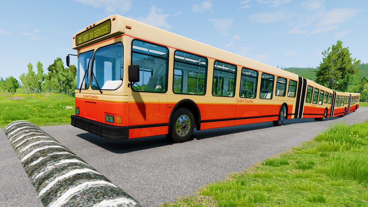 LONG BUS, TRUCKS And CARS Vs MASSIVE SPEED BUMPS - BeamNG.Drive