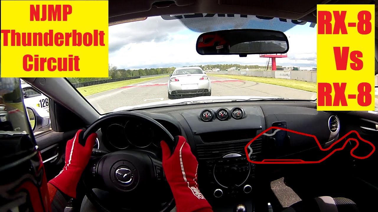 RX-8 vs RX-8 Track Battle at NJMP Thunderbolt