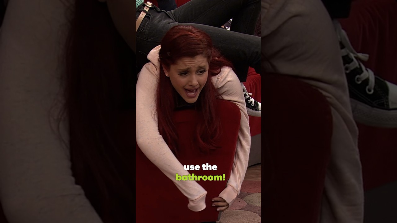 Cat has to use the bathroom!!! 😭 | Victorious #Shorts