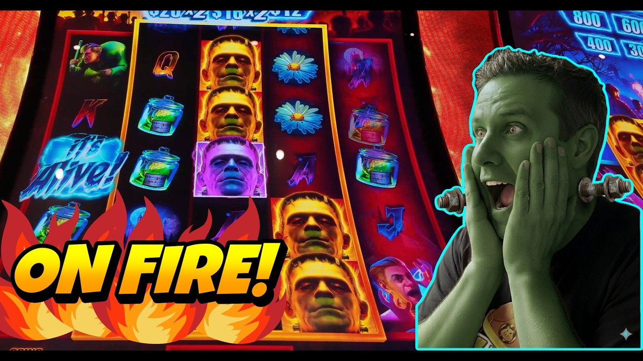 🔥🔥 HUGE BETS on Frankenstein Returns Paid Off!! @DelawareParkCasino