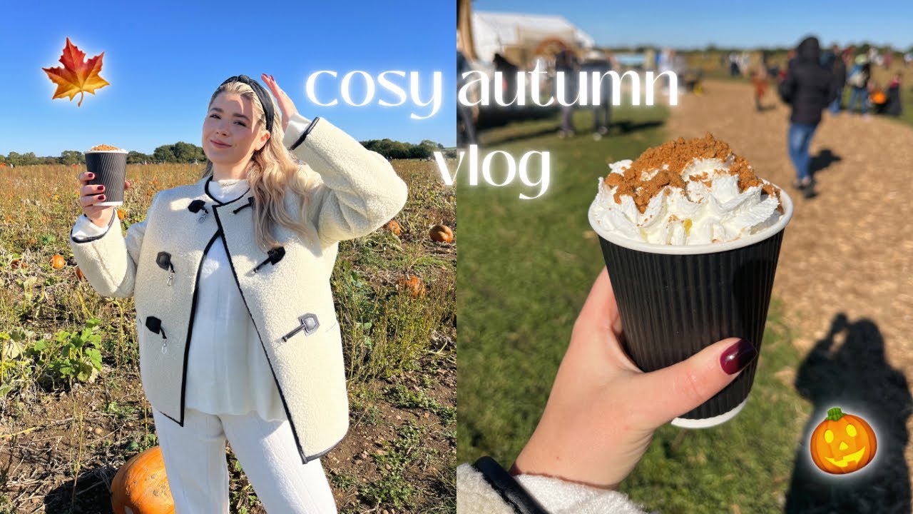 A COSY AUTUMN VLOG | PUMPKIN PICKING & PRIMARK HAUL