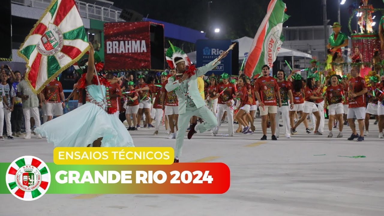 Grande Rio 2024 | Ensaio Técnico (COMPLETO)