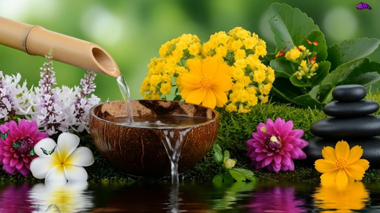 Calming Piano & Water Sounds – Relax Your Mind, Sleep & Healing Music | Stress Relief 24/7