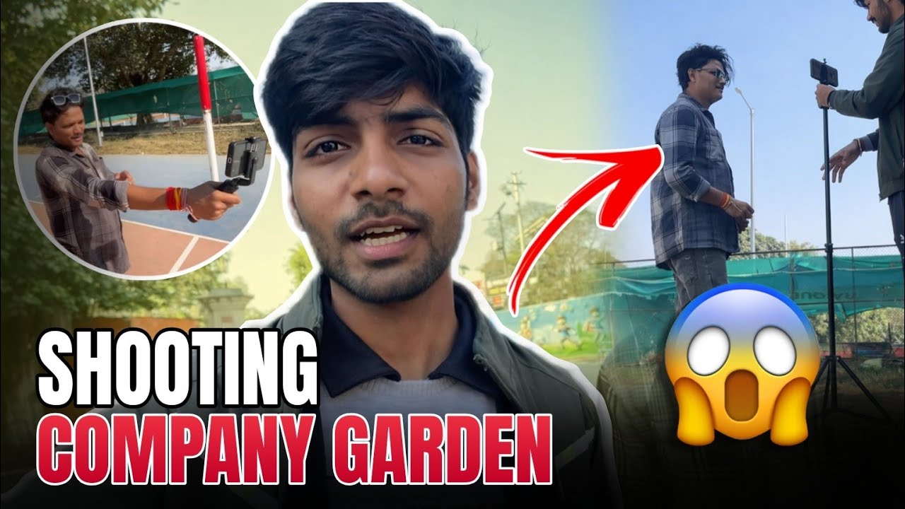 Aaj hum Shooting Karne Pahoche Company Garden 🎥🌿#CompanyGardenPrayagraj #CompanyGardenVlog#prayagraj