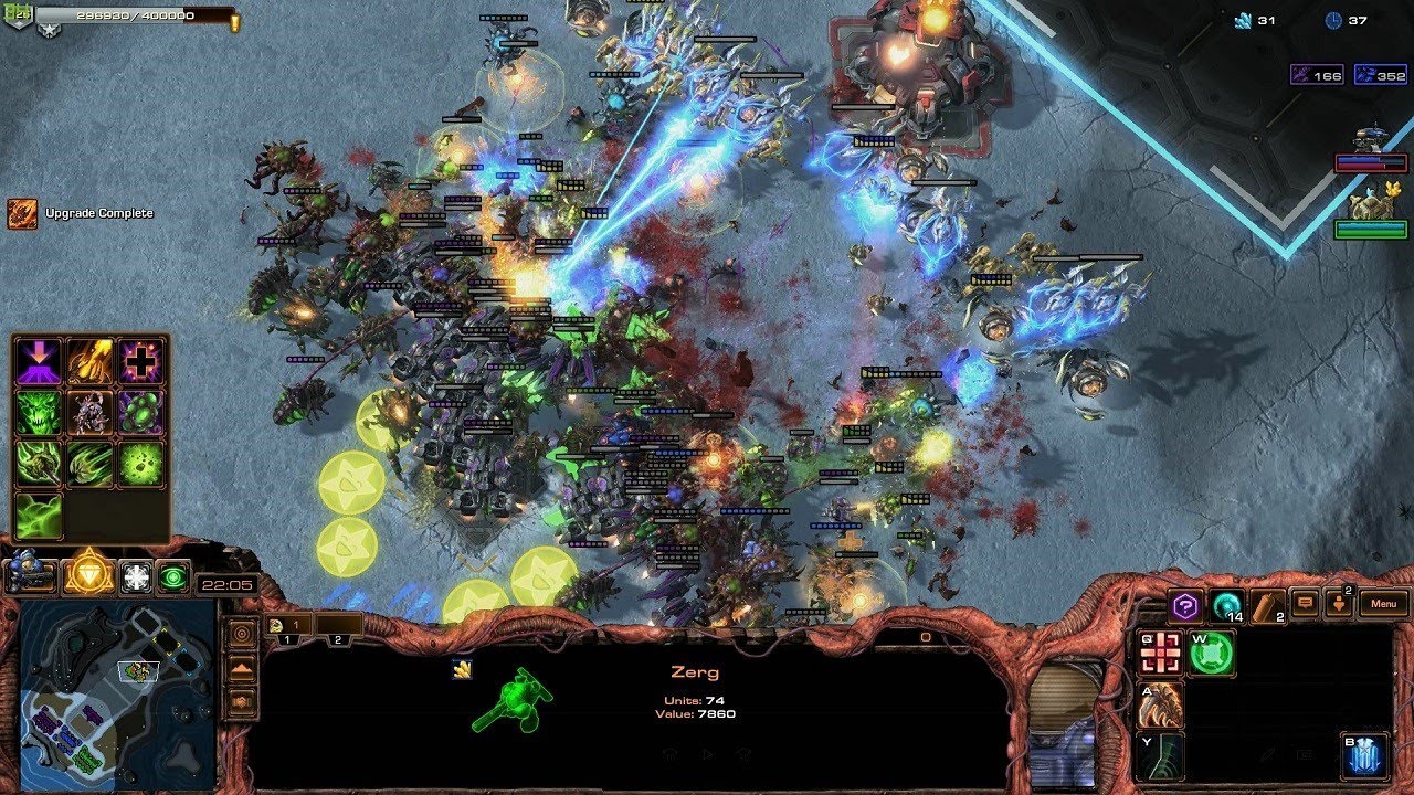 Starcraft 2 - Arcade - Direct Strike - 3vs3 - Zerg - #220
