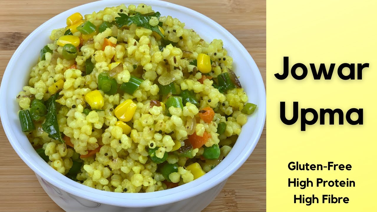 Jowar Upma | Sorghum Upma | Healthy, Gluten-free & Easy Jowar Recipe