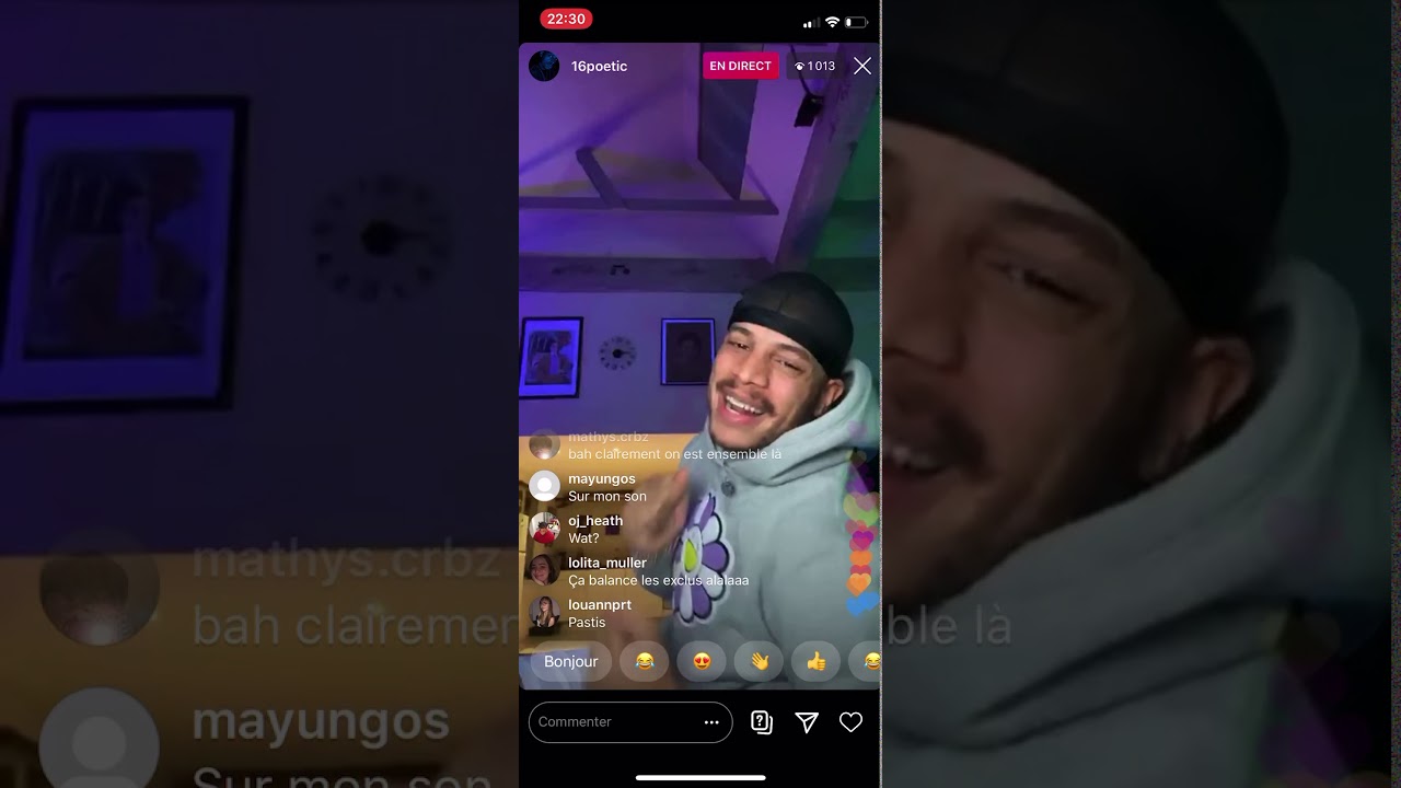 LEAK nouveau son Ash kidd (live insta)