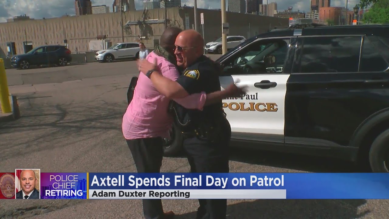 St. Paul Police Chief Todd Axtell's Last Day On The Job