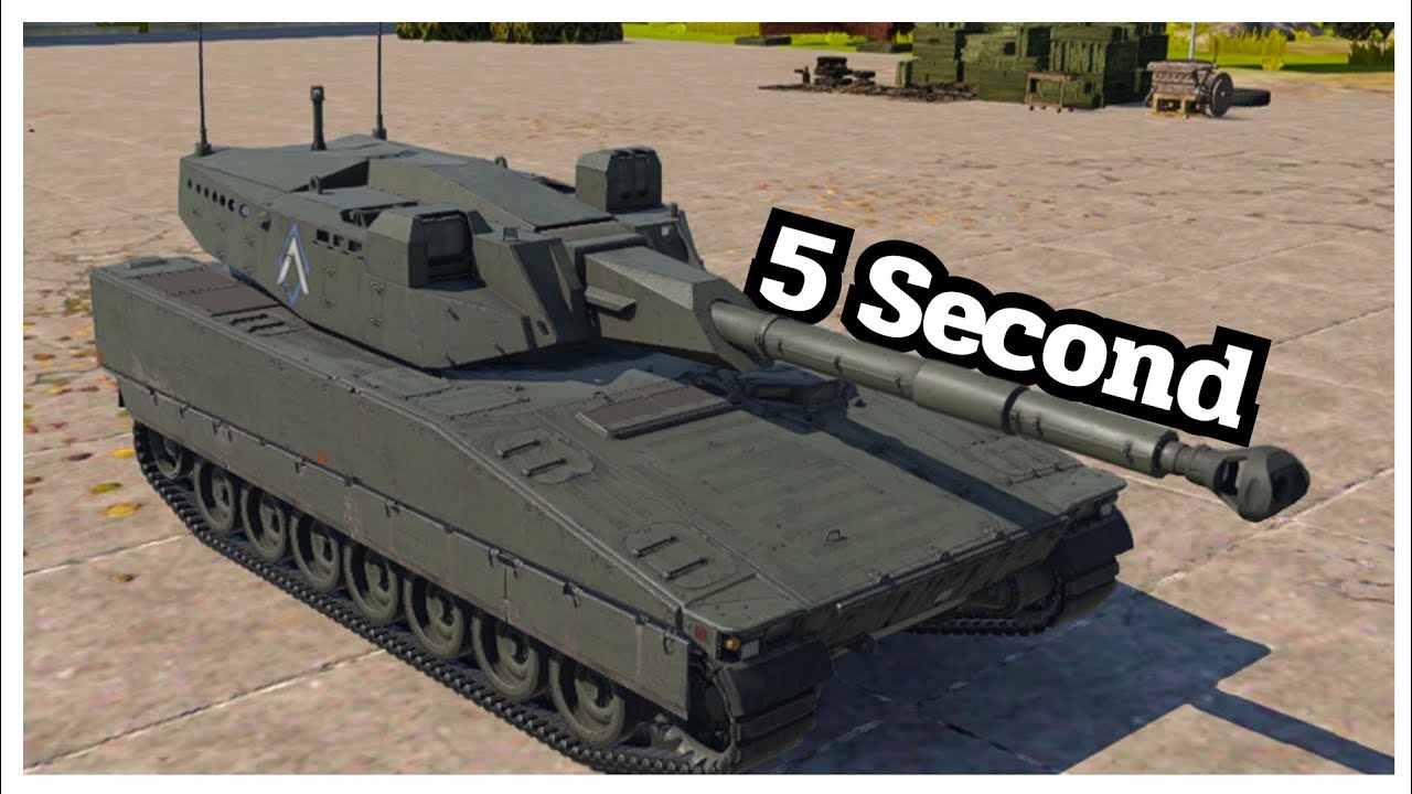 5 Second🕒 CV 90105 XC-8🇸🇪   Game play​ l​ War​Thunder Mobile​