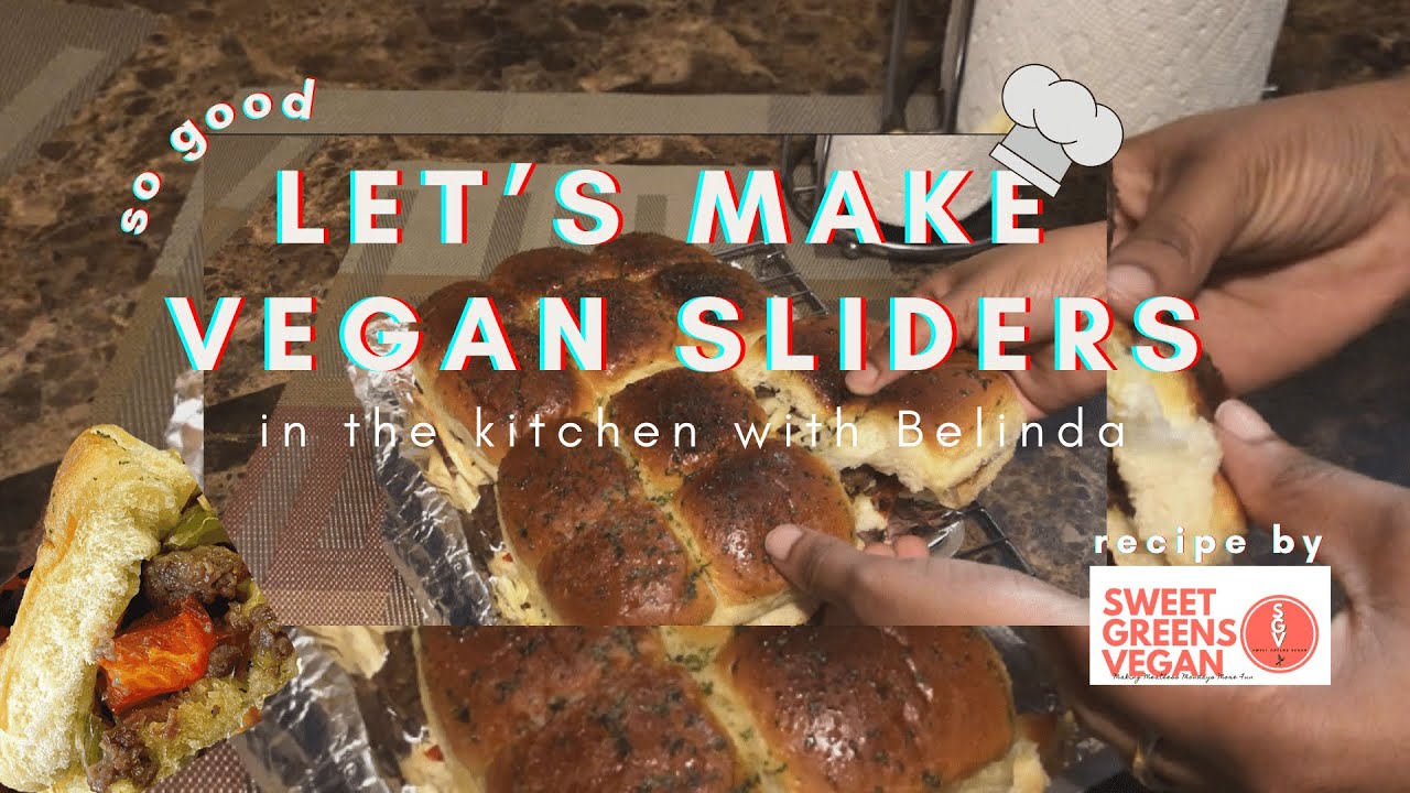I TRIED MAKING VEGAN SLIDERS