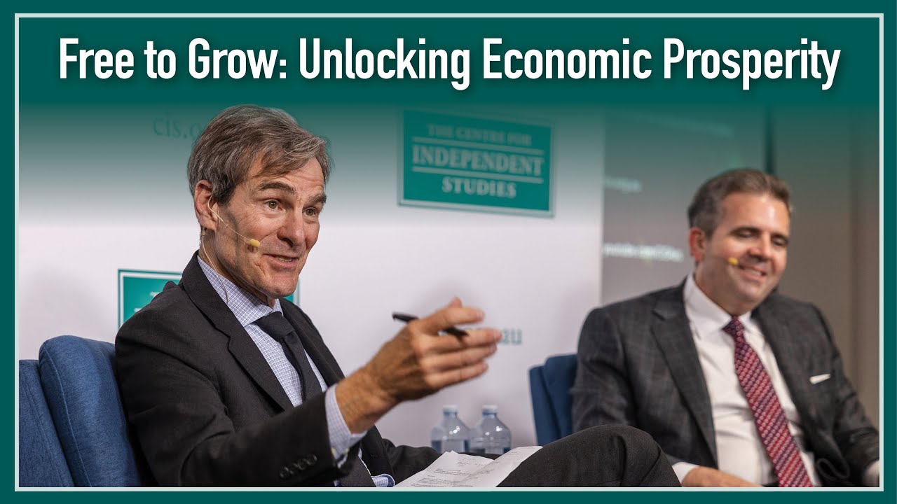 Free to Grow: Unlocking Economic Prosperity | John Cochrane