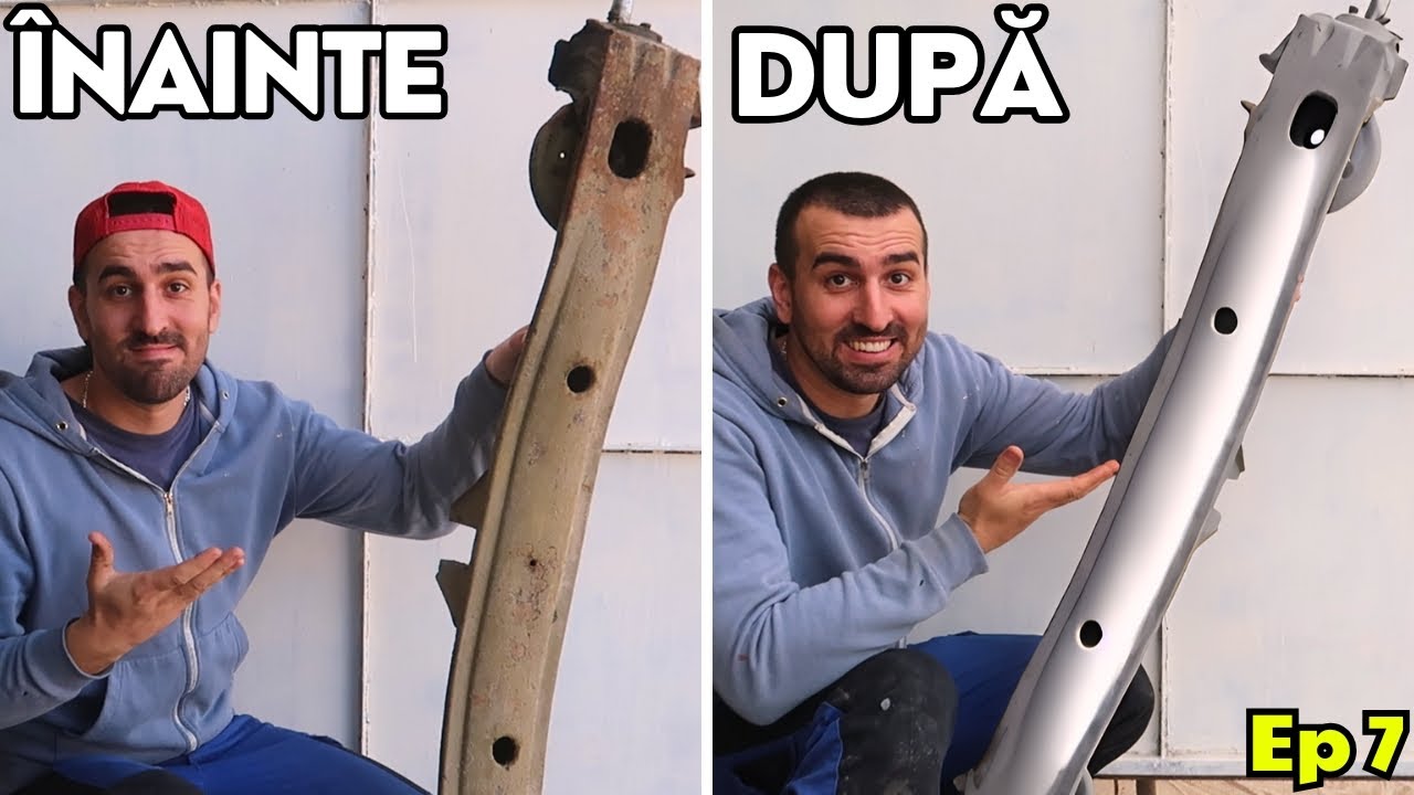 Cea Mai Bună Sablare⚠️Îmi Restaurez Singur Mașina Copilăriei