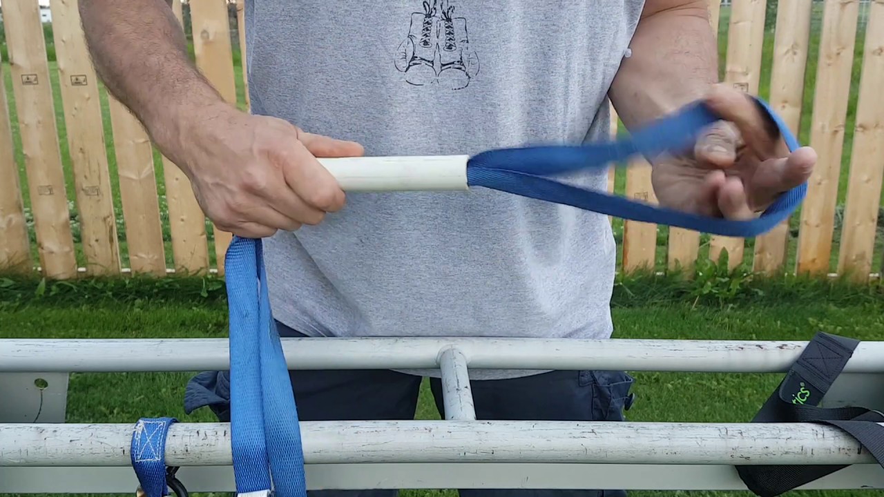 Tieing Handle and Foot Loops for DIY TRX-like Straps