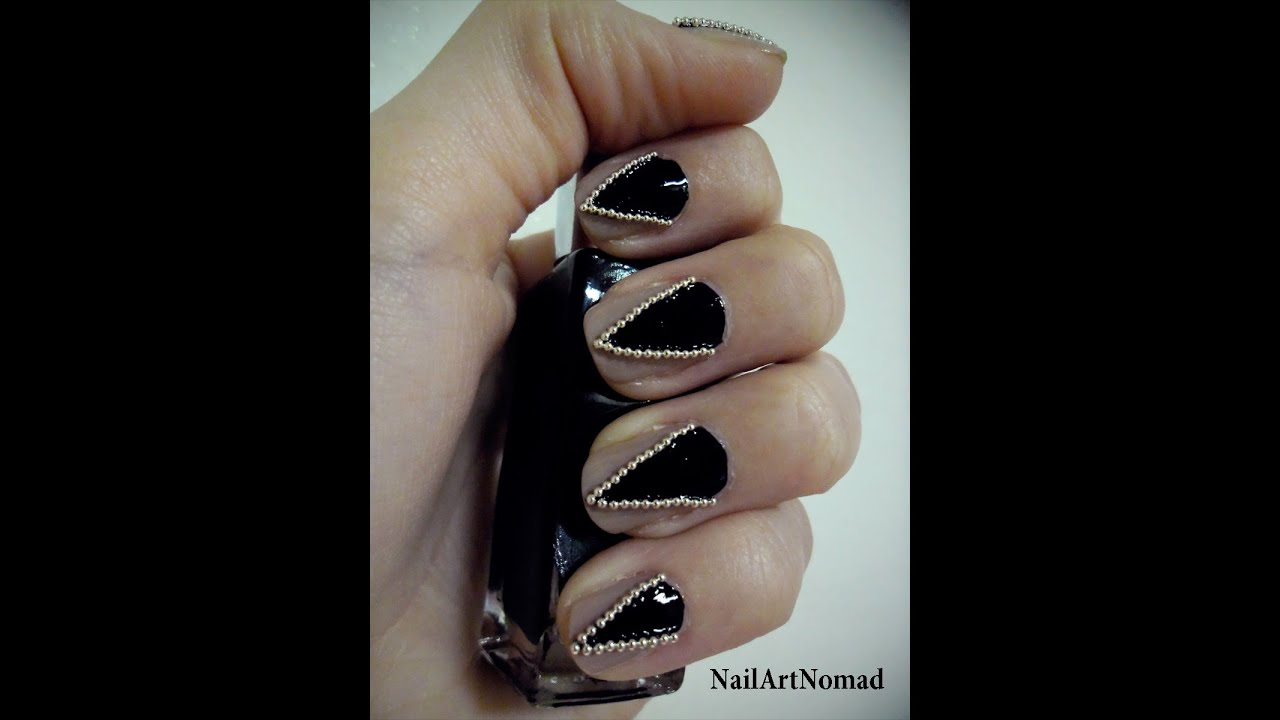 Oz the Great and Powerful Nail Art (Evanora)