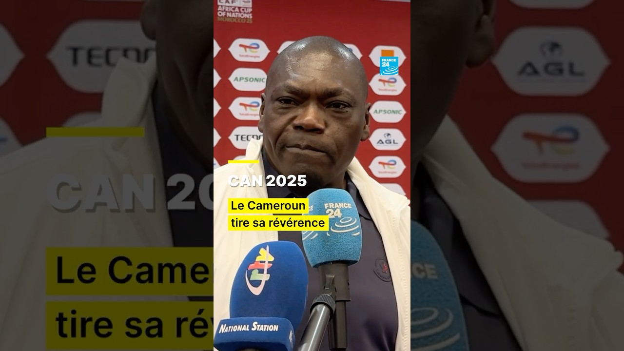 CAN 2025 : le Cameroun tire se révérence • FRANCE 24