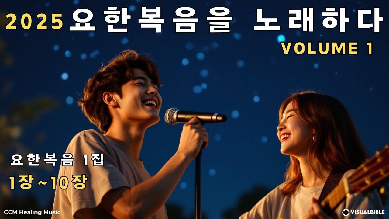 [CCM 찬양] 요한복음 찬양 묵상 기도 | 2025 요한복음을 노래하다 1집 (요 1~10장) | 말씀 중심 예배 음악, 2시간 반복 🎶