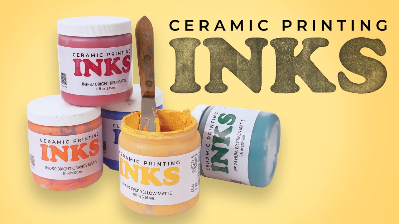 Discover AMACO New Ceramic Printing Inks