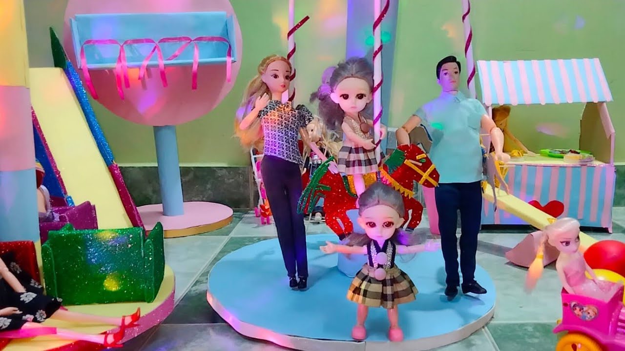 هنا وجنى راحوا الملاهي في العيد الحلقه ٨٥ عائله عمر وسلمي مع هنا وجنى ❤️❤️❤️❤️
