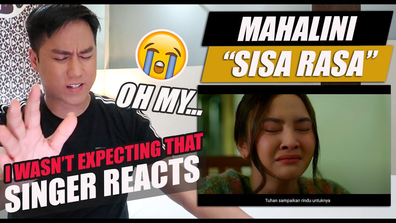 MAHALINI - SISA RASA (OFFICIAL MUSIC VIDEO) | SINGER REACTION