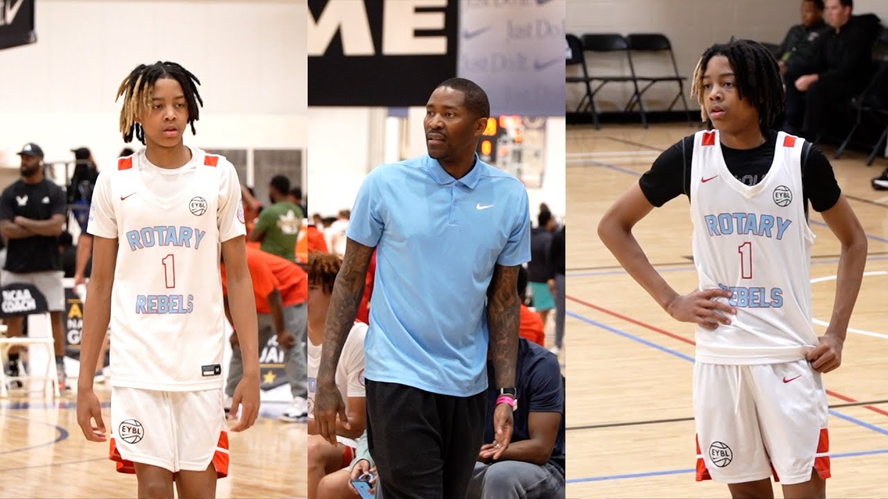 Jamal Crawford's son JJ Is Nice With It!