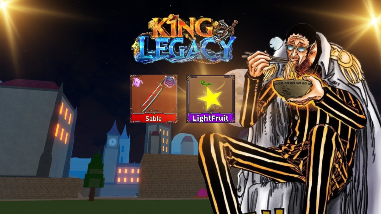 light is good for support⚡️ King Legacy - Update 9