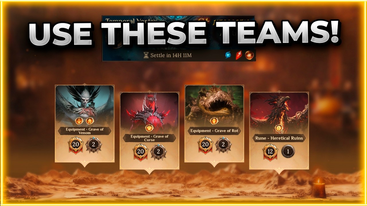 My Dungeon Teams | Showcase & Timing Dragonheir: Silent Gods x Dragonstride