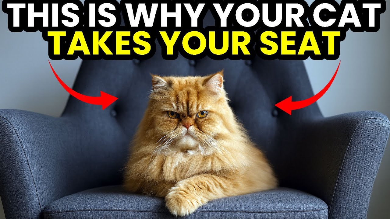 If Your Cat Takes Your Seat, They're Trying to Tell You This...