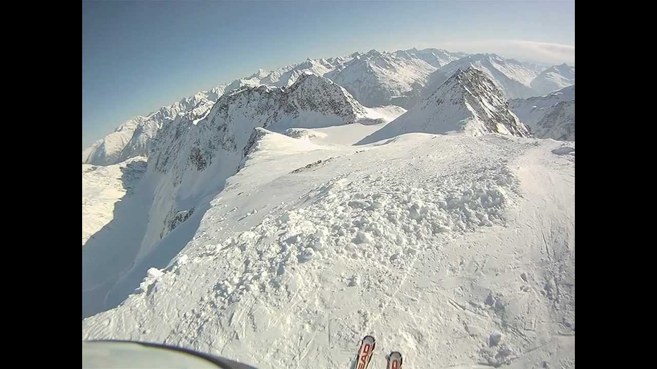 Sölden 2012 - Skiabfahrt schwarze Piste 25
