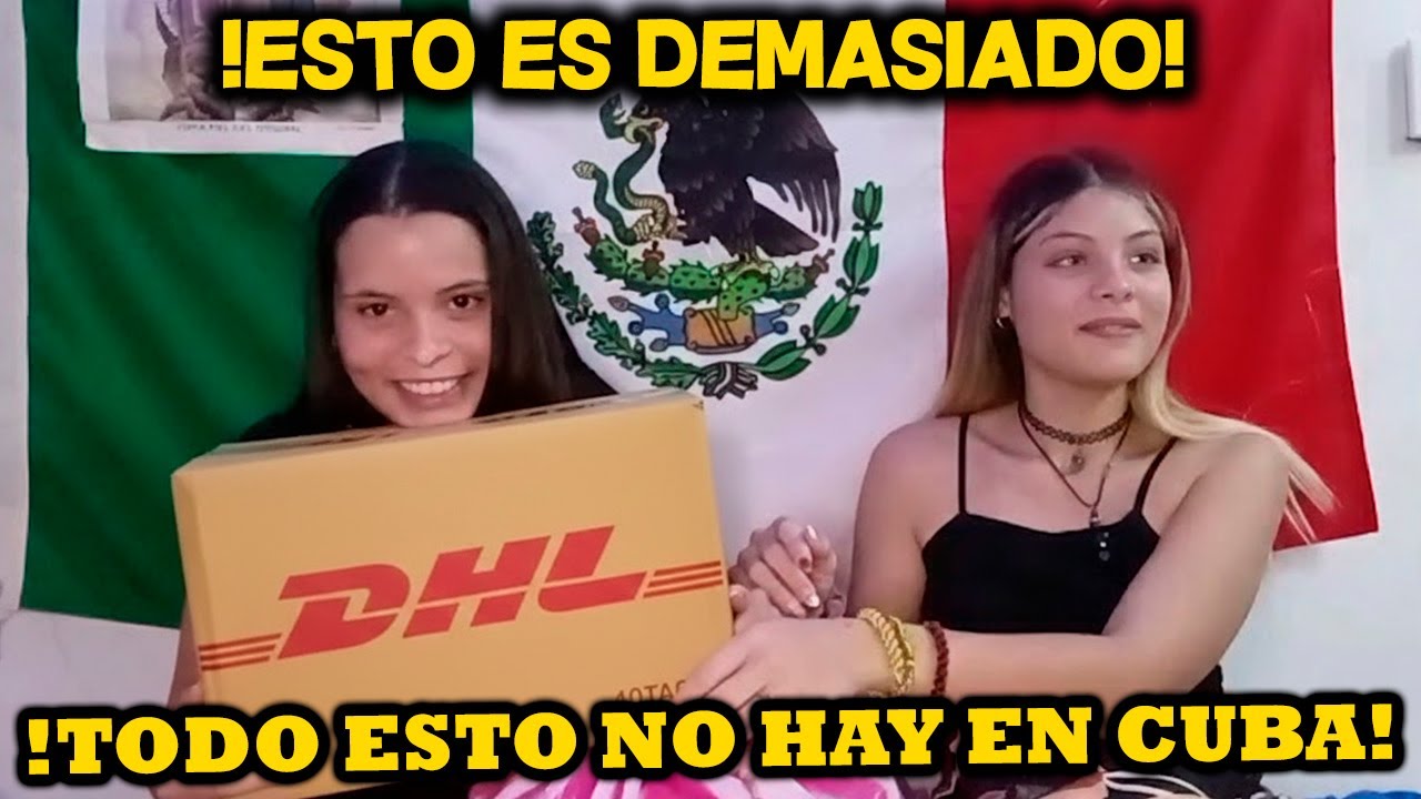 JAMAS TUVIMOS TANTAS COSAS todo ESTO en CUBA SON LUJOS