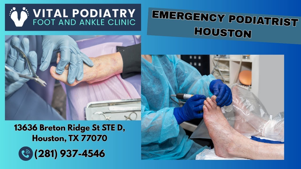 Vital Podiatry Foot and Ankle Specialist | Emergency Podiatrist Houston | (281) 937-4546