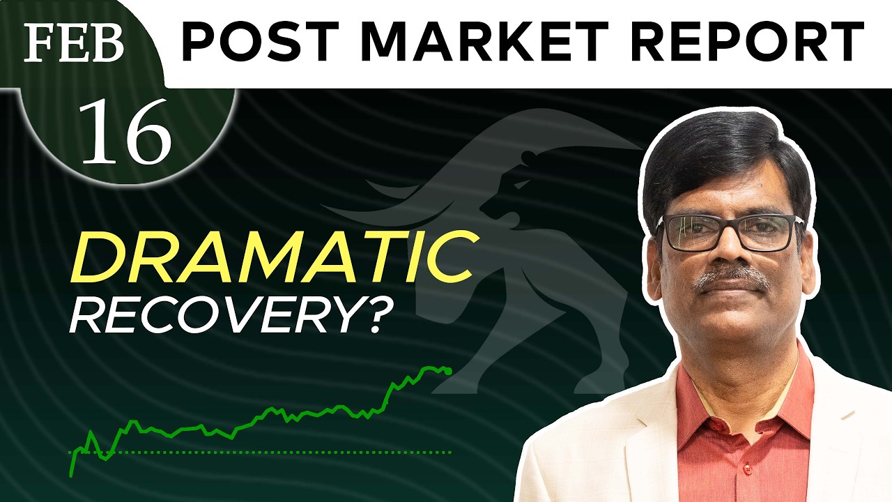 DRAMATIC Recovery? Post Market Report 16-Feb-26
