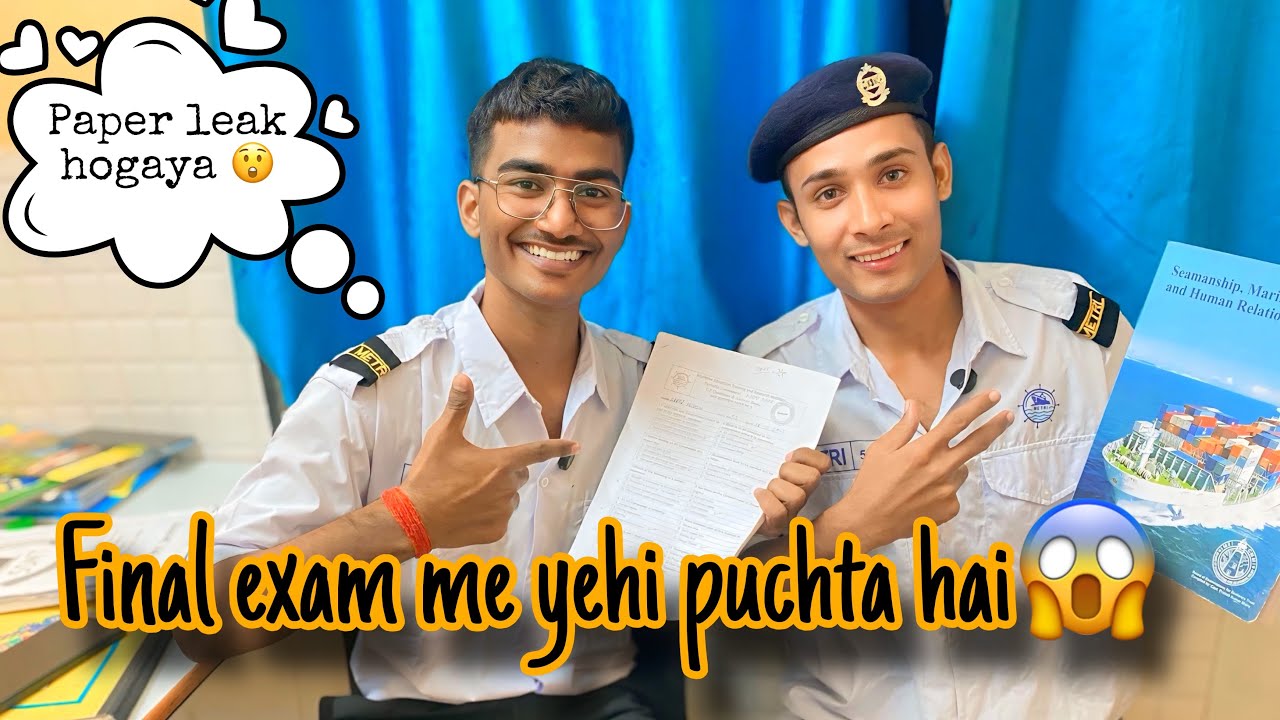 Yehi Pado Pass Ho Jaoge | GP Rating Last Exam Vlog ⚓📚 | theoriginalankit
