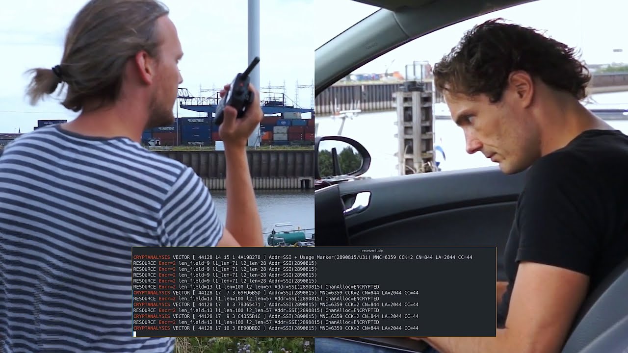 Demo: TETRA TEA1 backdoor vulnerability (CVE-2022-24402)