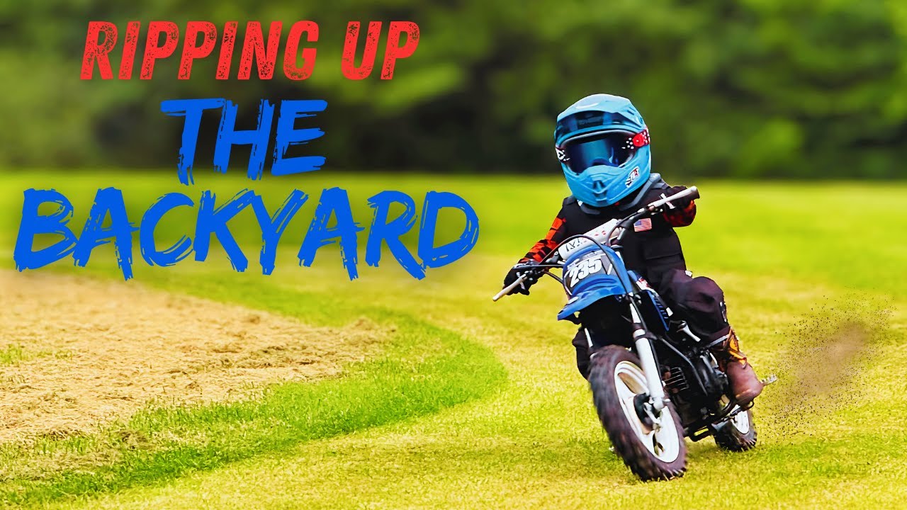 Ellis Finally Lets Loose on the PW50 in the Backyard